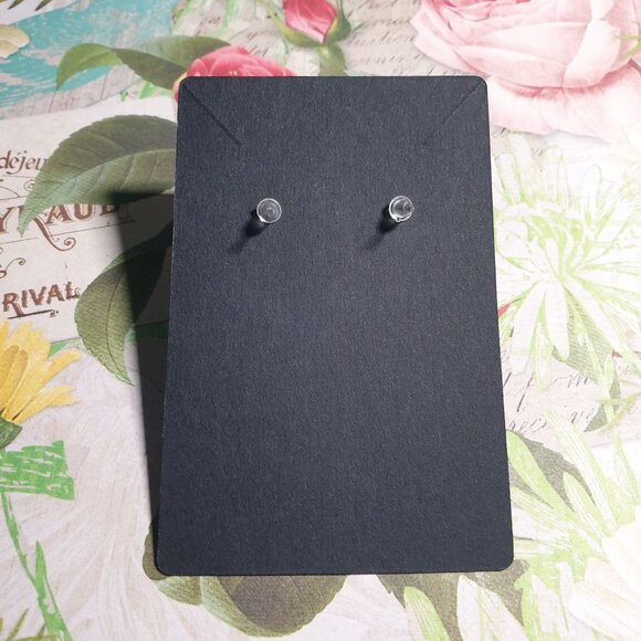 Gold Tone Hoop Earrings Bead Pearl Peach Teal Dangle Accents Vintage Costume - Picture 3 of 3